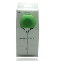 Music Speaker Adorable Little Ball - Black, Green, Red, Yellow or White