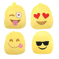 Plush Emoji Backpacks