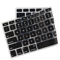 Silicone Keyboard Skin for Macbook - 11", 13", 15" - Black, White, Blue, Purple, Orange, Red, Yellow, Pink or Green