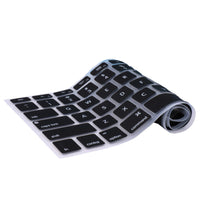 Silicone Keyboard Skin for Macbook - 11", 13", 15" - Black, White, Blue, Purple, Orange, Red, Yellow, Pink or Green