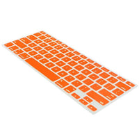 Silicone Keyboard Skin for Macbook - 11", 13", 15" - Black, White, Blue, Purple, Orange, Red, Yellow, Pink or Green