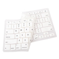 Silicone Keyboard Skin for Macbook - 11", 13", 15" - Black, White, Blue, Purple, Orange, Red, Yellow, Pink or Green