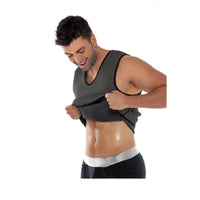 Men's Neoprene Waist Shaper- Green, Gray or Brown