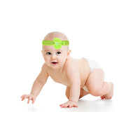 Orchid Headband - Pink, Purple, Green, Yellow and White