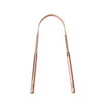 Oral Stainless Steel Tongue Scraper Banishes Bad Breath And Maintains Gum Hygiene