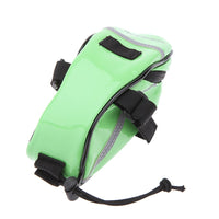 Bicycle Seat Saddle Bag - Black, Blue, Green, Orange or Red