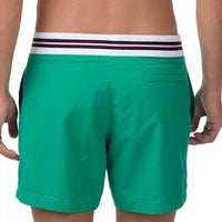 Men's Solid Swim Shorts - Navy, Red, Teal or Green