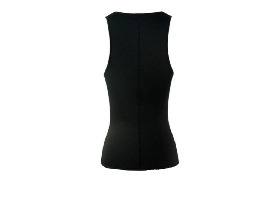 Neoprene Under Bust Zippered Waist Training Vest -Black, Green, Orange, Pink, or Yellow