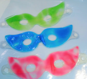 Ice Cold Gel Eye Mask - Blue, Green, Pink or Purple