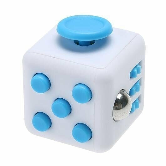 Fidget Cube- (Black/Green) (White/Black) (White/Blue) (White/Pink)