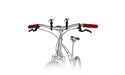 6 LED Waterproof Mini Cycling Safety Light - Black, Blue, Red and Gold