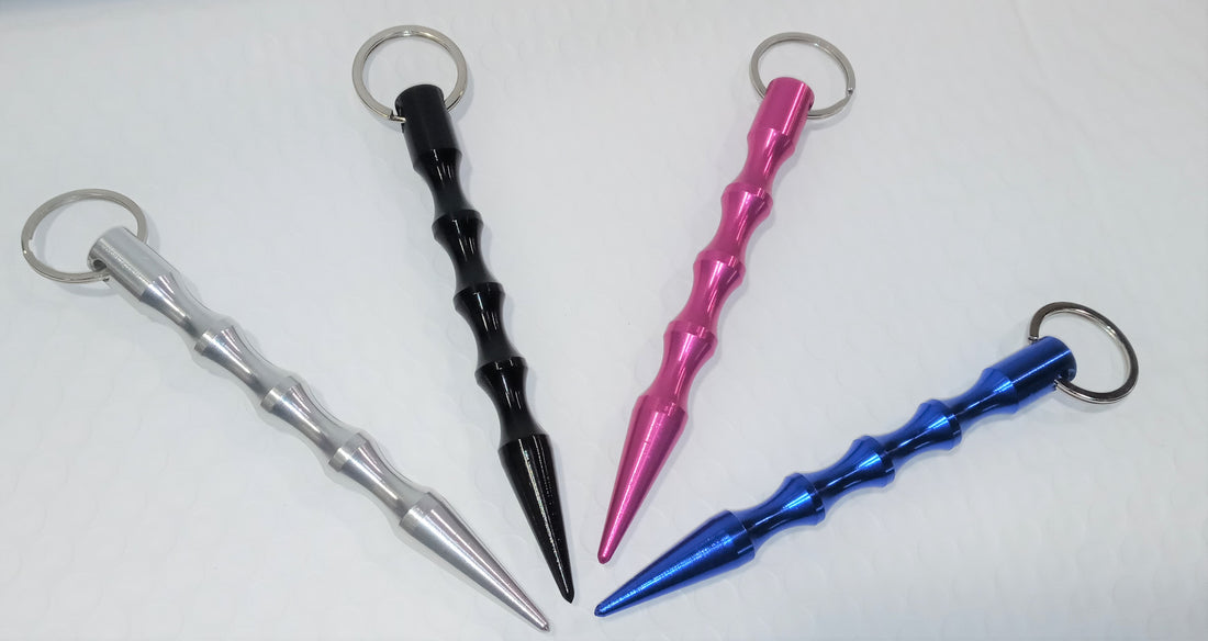 Self Defense Pencil Stick - Blue. Pink. Black or Silver