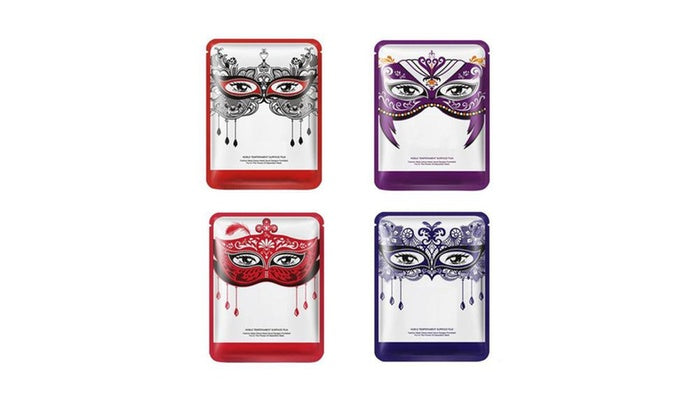 Lace Masquerade Sheet Mask- 4 pack