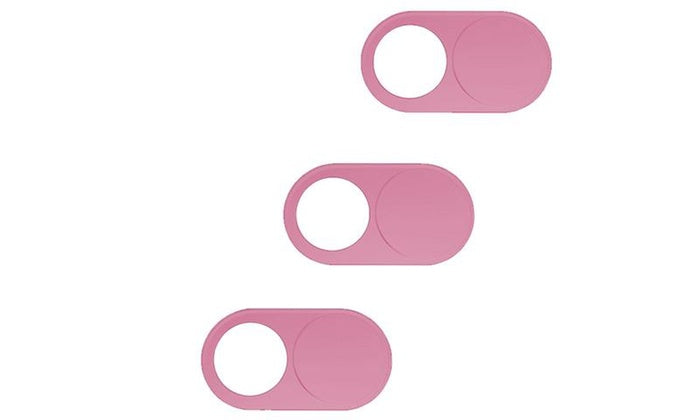 Cell Phone and Webcam Privacy Protector - Black. Pink or White - 1 or 3 Pack