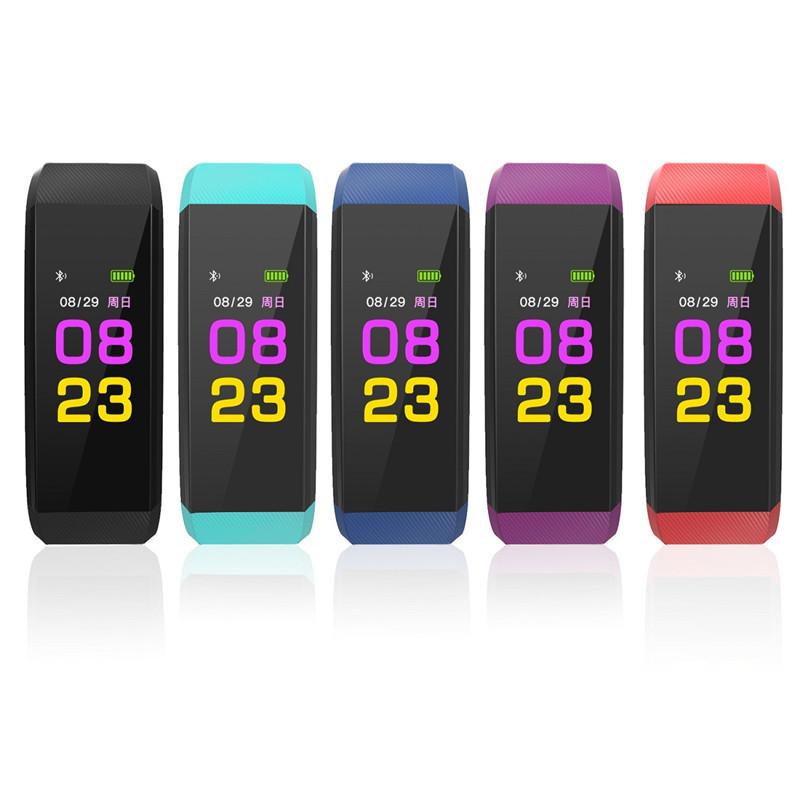 Sport Force Fitness Tracker Smartband - Black, Blue or Purple