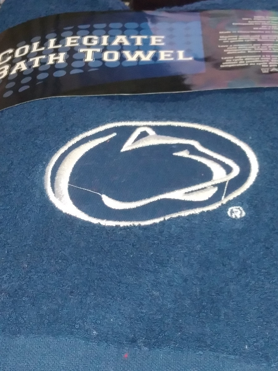 Officially Licensed Collegiate Bath Towels W/ Official College Logo