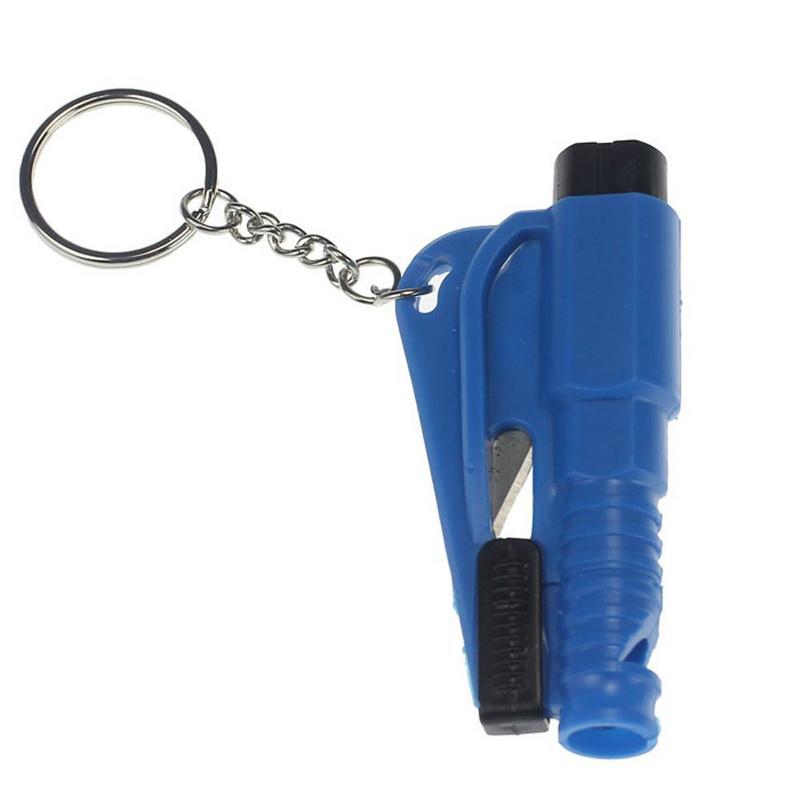 Vehicle Emergency 3 in 1 Tool Keychain