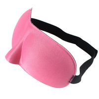 3D Eye Mask - Black. Blue, Pink, Purple, Green or Leopard