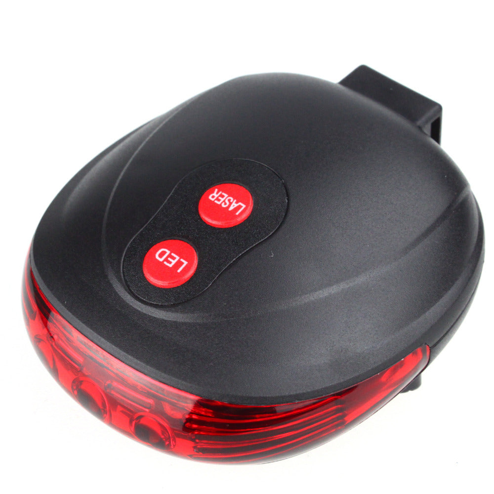 5 LED Rear Bike Safety Light - Red