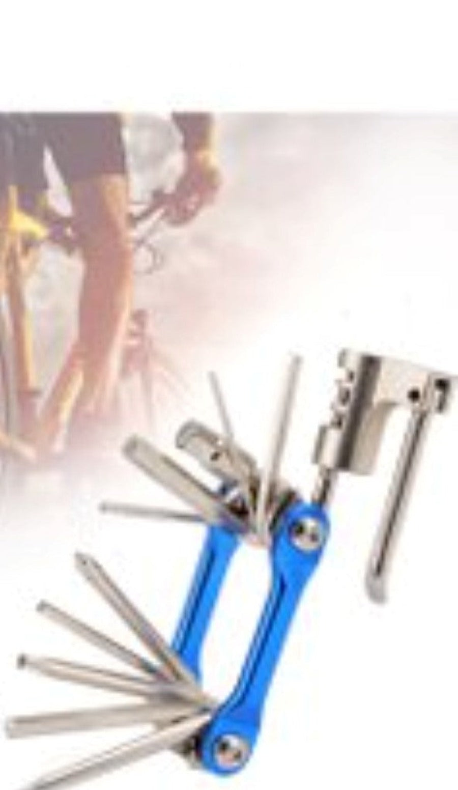 Portable Steel Multifunction Bicycle Tool Maintenance - 11 In 1