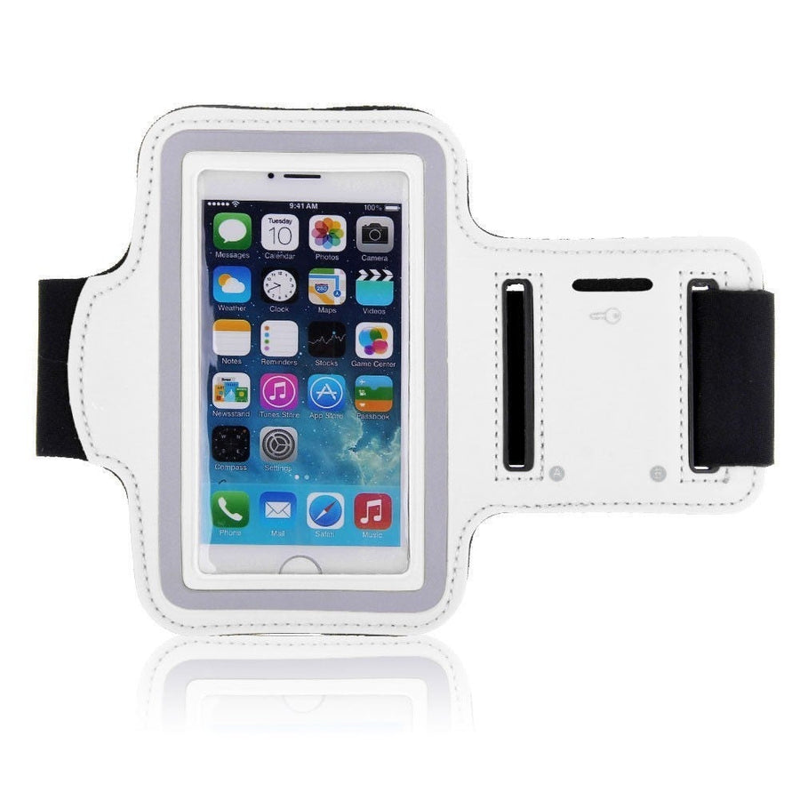 Cell Phone Armband Pouch for Runners or Cyclists Fits iPhone 4 4s 5 5s (Also Fits Keys and Wallet)