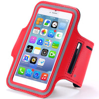 Cell Phone Armband Pouch for Runners or Cyclists Fits iPhone 4 4s 5 5s (Also Fits Keys and Wallet)