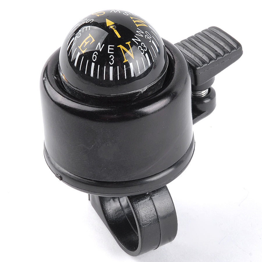 Bike Compass with Bell- Black, Blue or Silver