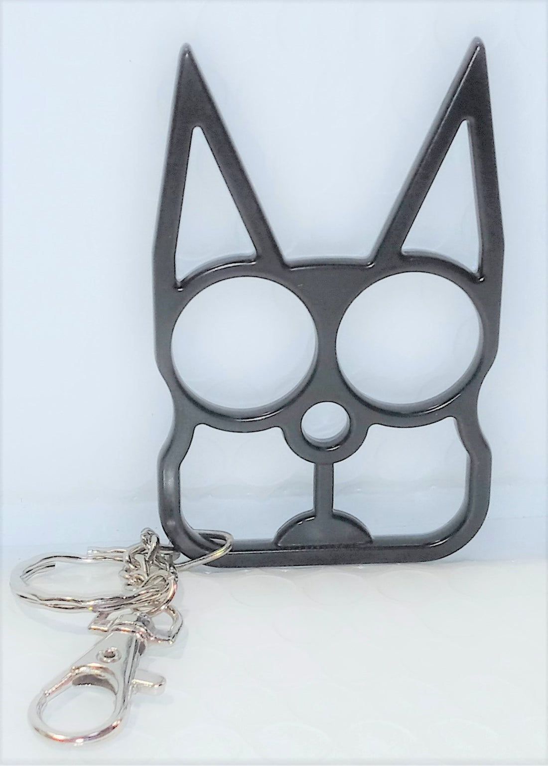 Self Defense Cat Ears Keychain - Black, Gold or Pink