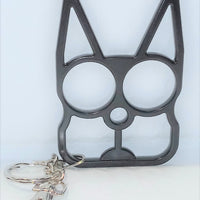 Self Defense Cat Ears Keychain - Black, Gold or Pink