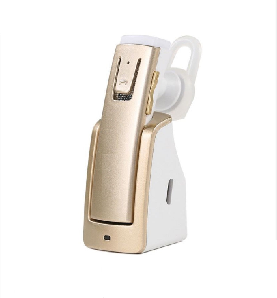 Car Speakerphone Earpiece - Black, Gold, or White