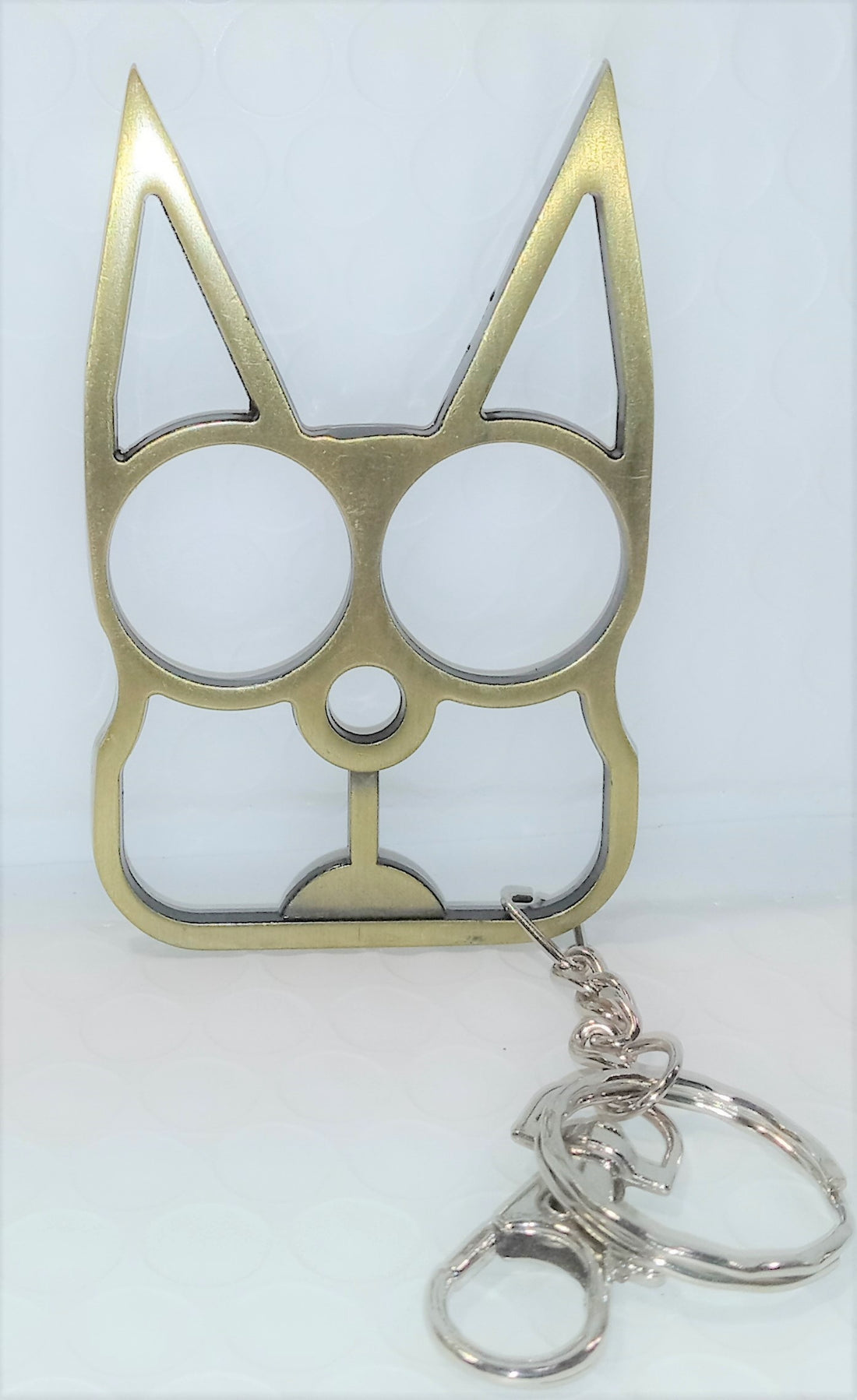 Self Defense Cat Ears Keychain - Black, Gold or Pink