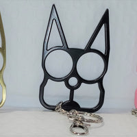 Self Defense Cat Ears Keychain - Black, Gold or Pink