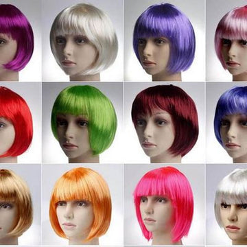 Colorful Party Wigs - Red