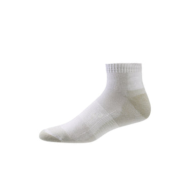Copper Infused Ankle Sport Socks - White or Black