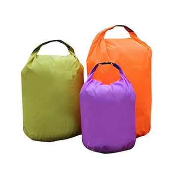 Folding Dry Bags - 20L/40L/70L - Purple, Orange or Green