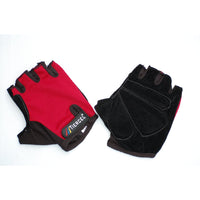 Fingerless Cycling Gloves - Red, Blue or Black