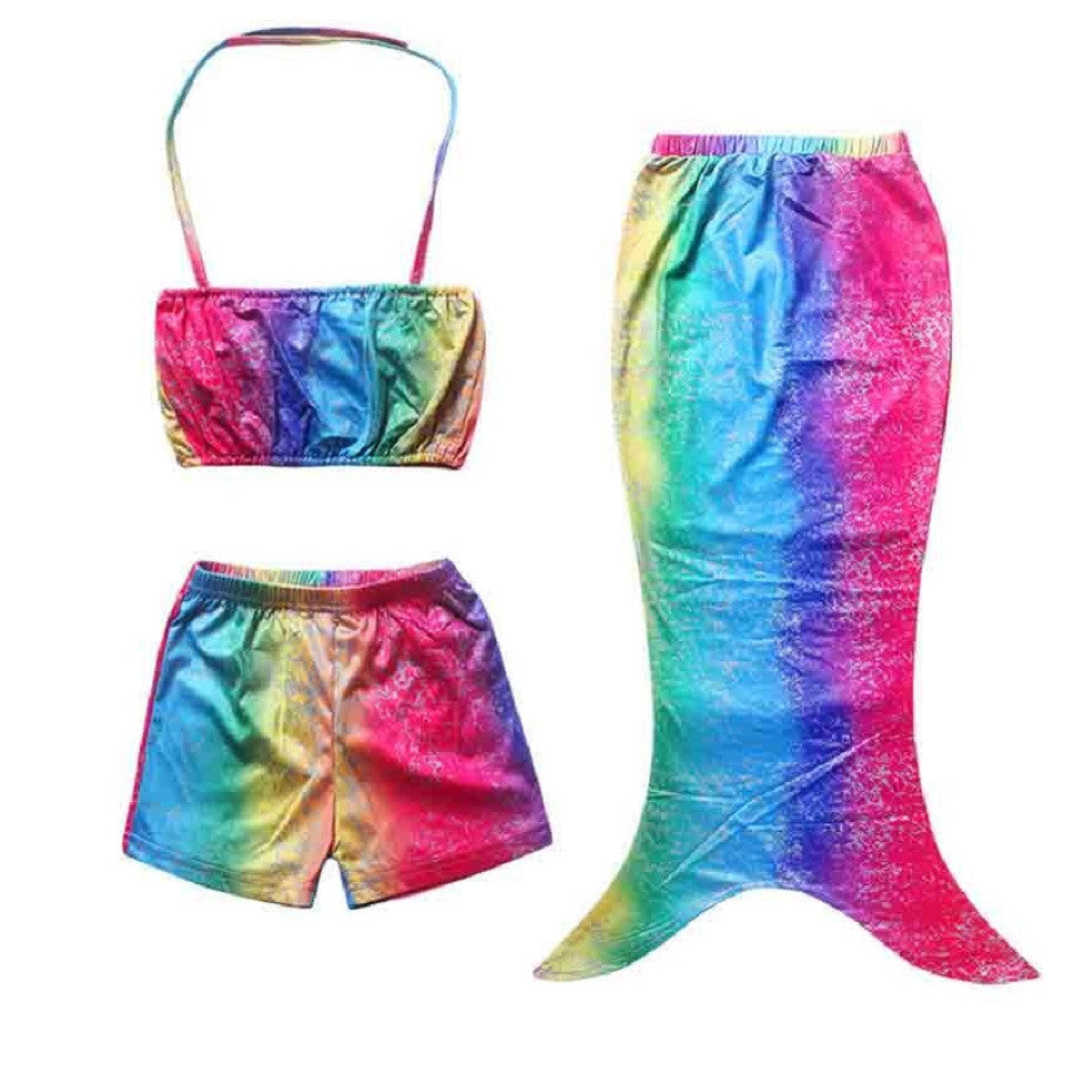 Girls' Mermaid Swim Suit