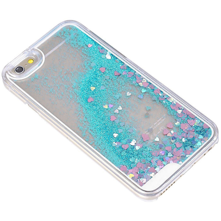 Liquid Glitter Quicksand Phone Cases for iPhone 5/5S - Blue, Red, Pink, Purple, Gold or Silver