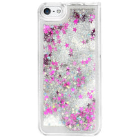Liquid Glitter Quicksand Phone Cases for iPhone 5/5S - Blue, Red, Pink, Purple, Gold or Silver