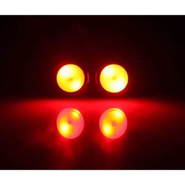 Handlebar End LED Light Set - Black, Blue, Gold, Red or Silver