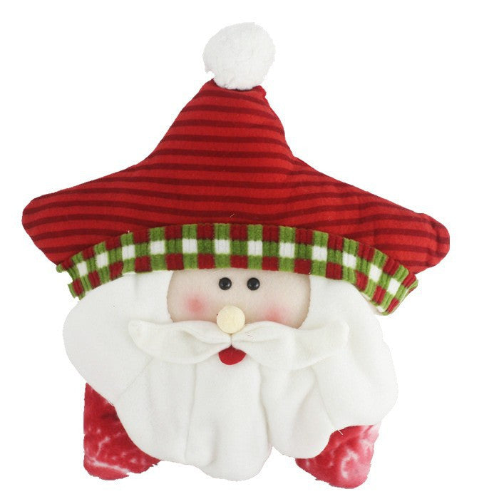 Holiday Decorative Pillow - Reindeer, Santa Claus or Snowman