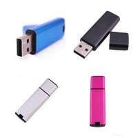 Metallic Flash Memory Stick - Black, Silver, Blue or Pink