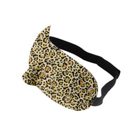 3D Eye Mask - Black. Blue, Pink, Purple, Green or Leopard