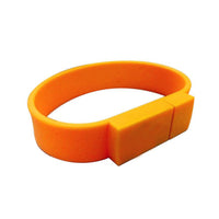 Fashion Silicone Bracelet Band USB Flash Drive 4gb - Blue, Orange, Pink or Purple