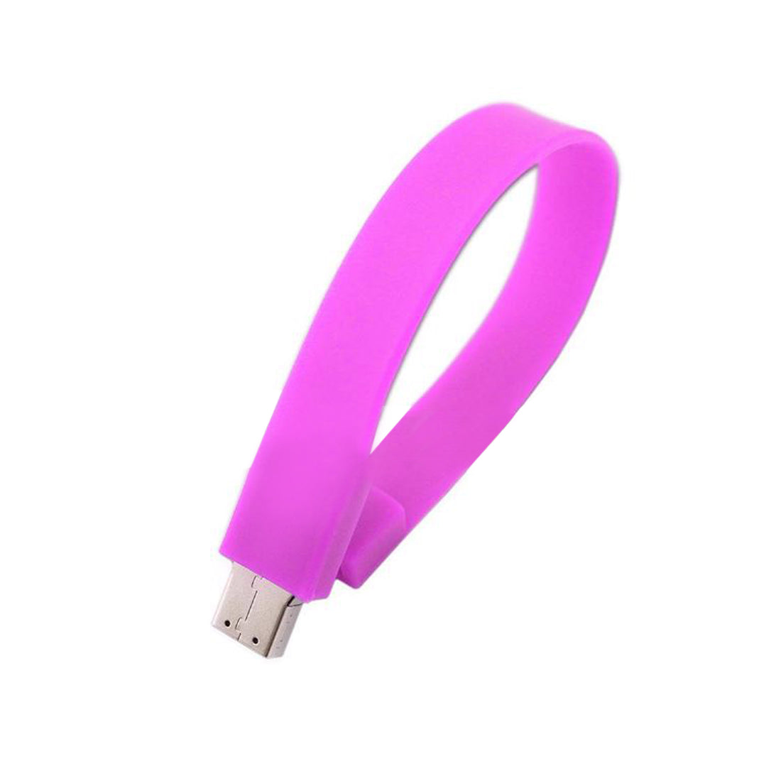 Fashion Silicone Bracelet Band USB Flash Drive 4gb - Blue, Orange, Pink or Purple