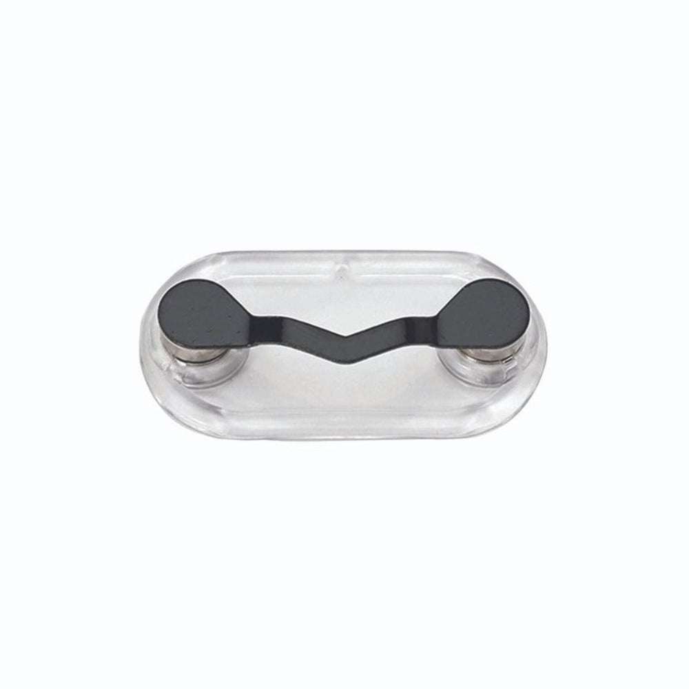 Magnetic Eyeglass, Sunglass or Name Tag Holder - Silver, Pink, Black or Blue