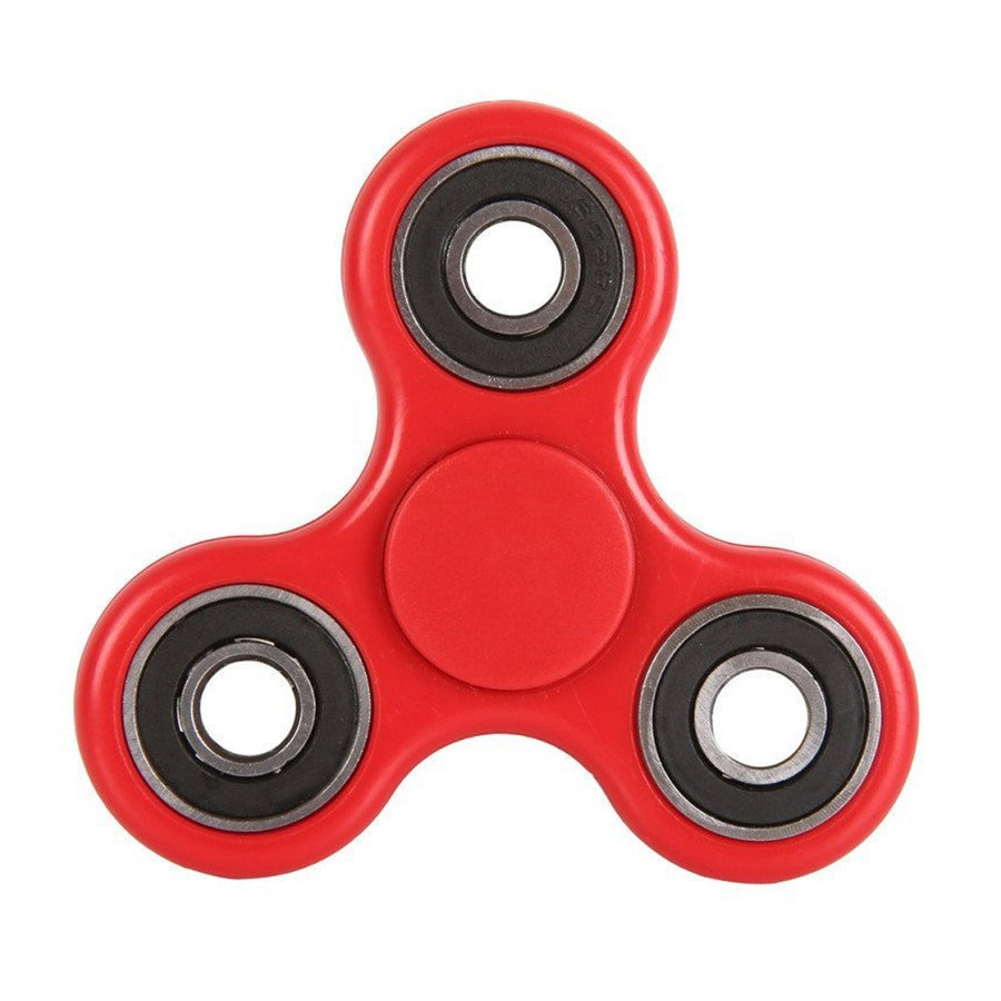 Fidget Hand Spinner - Red, Blue, White, Yellow, Blue or Green