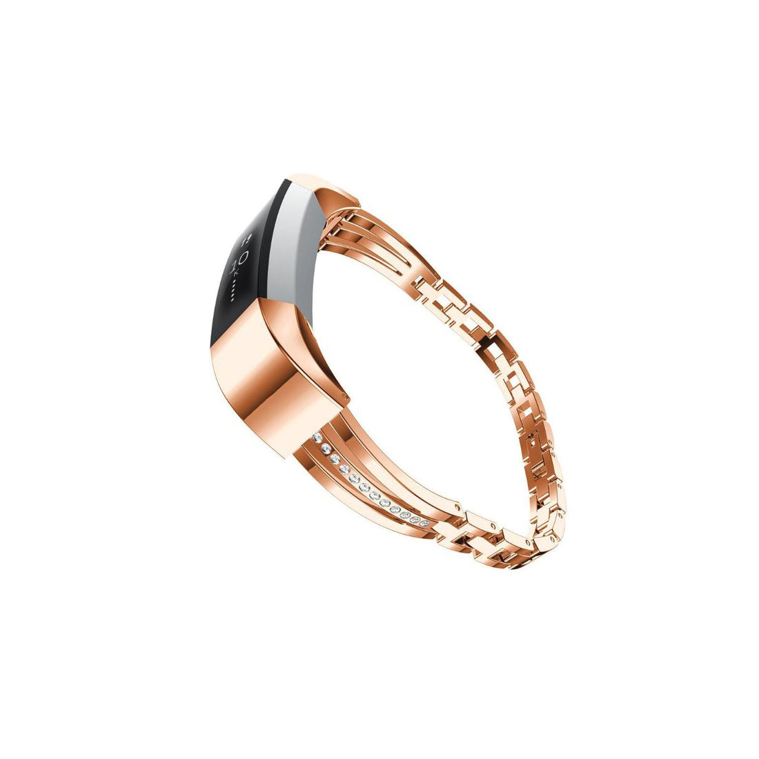 Compatible  Fit Bit Alta Bling Band - Silver or Rose Gold