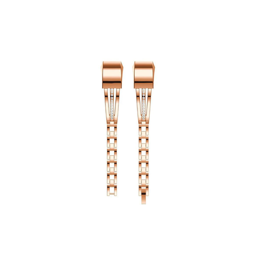 Compatible  Fit Bit Alta Bling Band - Silver or Rose Gold