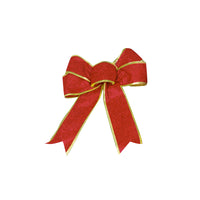 Christmas Bows - 2 Pack - Red, Blue Gold or Silver